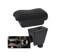 RORVECQ Para C&hevrolet Para Spark Caja De Reposabrazos Para Spark 3 III Para Aveo Reposabrazos Auto Partes Interiores Caja De Almacenamiento Central Con USB(B2 línea negra 3USB)