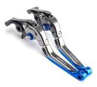 RORVECQ Para CB650R CBR650R 2019-2024 Accesorios Para Motocicleta Manetas De Freno Y Embrague Plegables Ajustables(Azul)