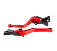RORVECQ Para CBR300R CB300 CB300R CB300F CB300FA 2014-2021 Palanca De Freno Y Embrague Ajustable Para Motocicleta(ROJO,147mm)