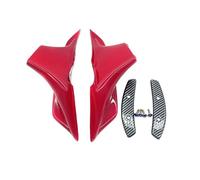 RORVECQ para CBR650R CBR 650R 2019 2020 2021 2022 2023 Motocicleta Carenado Delantero De Luz Winglet Lateral Aleta Viento Spoiler Cubierta Revestimiento(Rojo)