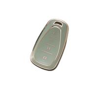 RORVECQ Para Chevrolet Para Chevy Para Malibu Para Camaro Para Cruze Para Traverse Para Sonic Para Equinox Funda TPU Para Llave Coche(Verde,4B button)