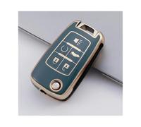 RORVECQ Para Chevrolet Para Equinox Para Cruze Para Impala Para Camaro Para Garna Para Yakista Llavero Funda Llave Coche Plegable(Gray)