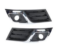 RORVECQ Para Chevy Para Traverse 2013 2014 2016 2015 2017 Cubierta Luz Antiniebla Faro Antiniebla Automático Capó Bisel Rejilla Con Marco Cromado