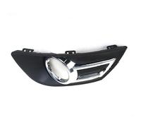 RORVECQ Para Citroën C4 2008 2009 2010 2011 Parachoques Delantero Cromado Cubierta De La Lámpara De Luz Antiniebla Marco Tapa Estilo De Coche(Izquierda)
