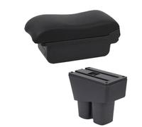 RORVECQ Para City Caja De Descansabrazos 2008 2009 2010 2011 2012 2013 Almacenamiento Central Retrofit Con USB Accesorios Coche(Una línea negra Sin USB)