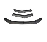 RORVECQ para Civic Hatchback 10th Gen 2016-2021 Paragolpes Delantero Labio Difusor Guardia Tuning Accesorios Kit De Carrocería(Matte Black)
