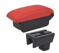 RORVECQ Para Daihatsu Para Terios Reposabrazos Auto Consola Central Piezas Interior Accesorios Con USB(A4 rojo sin USB)