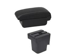 RORVECQ Para F&ord Para Focus 2 Descansabrazos Para Focus 2 Mk2 2005-2011 Descansabrazos Auto Caja De Almacenamiento Accesorios Coche(B white line 3USB)
