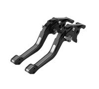 RORVECQ Para FORZA350 Para FORZA750 NSS350 Para FORZA NSS 350/300/250/125/150/750 Maneta De Freno Y Embrague Con Rombo 3D Para Motocicleta(Black titanium)