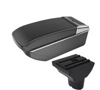 RORVECQ Para Hyundai I20 Brazo Descanso Coche 2012 Piezas Interiores Detalles Piezas Especiales Retrofit Caja Almacenamiento Central(B3 línea blanca SIN USB)