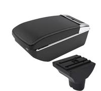 RORVECQ Para Hyundai I20 Brazo Descanso Coche 2012 Piezas Interiores Detalles Piezas Especiales Retrofit Caja Almacenamiento Central(A2 Black line 7 USB)