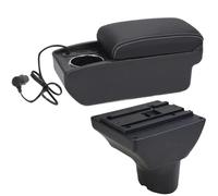 RORVECQ Para Hyundai I20 Brazodescanso Coche 2012 Detalle Interior Retrofit Caja Almacenamiento Auto Accesorios Auto(A3 Carga rápida)