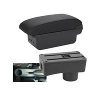 RORVECQ Para Hyundai Para Accent Para Tagaz Caja De Descansabrazos Para Coche Reposabrazos Detalles De Piezas Interiores Caja De Almacenamiento Central(B2 línea negra 3USB)