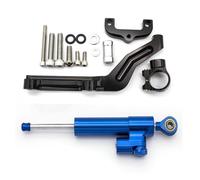 RORVECQ Para Kawasaki Z650 2017 2018 2019 2020 2021 2022 2023 2024 Kit De Montaje Soporte Estabilizador Amortiguador Dirección Carbono CNC(Model G)