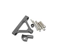 RORVECQ Para Kawasaki ZX6R 2007-2008 ZX10R 2004-2005 CNC Aluminio Ajustable Motocicleta Estabilizador De Dirección Amortiguador Kit Montaje Soporte(Model M)