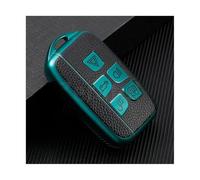 RORVECQ Para Land Para Rover Para Range Para Evoque Para Sport Para Freelander Para Discovery Para Velar Para Jaguar Funda TPU Llave Coche(Verde,Single)