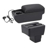 RORVECQ Para MAZDA CX-3 Caja Descansabrazos Retrofit Para Mazda 2 Skyactiv Versión Cx3 Almacenamiento Caja Descansabrazos Accesorios Interior Auto(A3 Carga rápida)