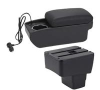 RORVECQ Para MAZDA CX-3 Caja Descansabrazos Retrofit Para Mazda 2 Skyactiv Versión Cx3 Almacenamiento Caja Descansabrazos Accesorios Interior Auto(A2 Carga rápida)
