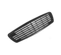 RORVECQ Para Mercedes Para Benz Clase E W211 E200 E240 E320 2002 2004 2005 2006 Negro Parrilla Delantera Central Capó Paragolpes