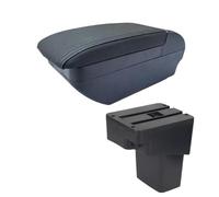 RORVECQ Para N&issan Para Juke Caja De Apoyabrazos Para Infiniti ESQ Apoyabrazos 2010-2019 Caja De Almacenamiento Detalles De Actualización Accesorios Para Coche(F All Black No USB)