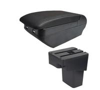 RORVECQ Para N&issan Para Juke Caja De Apoyabrazos Para Infiniti ESQ Apoyabrazos 2010-2019 Caja De Almacenamiento Detalles De Actualización Accesorios Para Coche(H All Black 4 USB)
