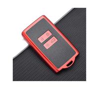 RORVECQ Para Renault Para Captur Para Megane Para Talisman Para Espace Para Clio Para Koleos Para Dacia Para Sandero Funda Llave Coche TPU(ROJO)