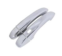 RORVECQ Para Renault para Clio para Lutecia V MK5 BF 2019 2020 2021 2022 Cubierta Cromada Manija Puerta Anti-Sucio Accesorio Auto Adhesivo(1 botón)