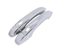 RORVECQ Para Renault para Clio para Lutecia V MK5 BF 2019 2020 2021 2022 Cubierta Cromada Manija Puerta Anti-Sucio Accesorio Auto Adhesivo(2 Botones)