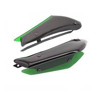 RORVECQ para S1000RR HP4 2010-2018 Accesorios para Motocicleta Cubierta del Panel del carenado Caja ALERONES DE Carga AERODINÁMICA(Verde)