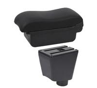 RORVECQ Para SEAT Para Cordoba II Caja De Reposabrazos Para SEAT Para Cordoba II 2003 2004-2009 Consola Central Caja De Reposabrazos Auto(A2 línea negra Sin USB)