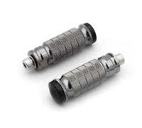 RORVECQ Para Suzuki GSXR600 GSXR 750 GSXR1000 K1 K2 K3 K4 K5 K6 K7 1999-2025 Estriberas Traseras Modificadas CNC Reposapiés Pata de Cabra Pedales(GRIS)