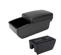 RORVECQ Para Suzuki Para Ertiga Para Ertiga XL7 Reposabrazos Coche Almacenamiento Con Portapañuelos(B2 Black Storage box)