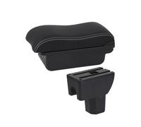 RORVECQ Para Suzuki Para IGNIS Caja De Reposabrazos Piezas De Retrofit Caja De Almacenamiento Interior Accesorios De Coche(B3 línea blanca 3USB)