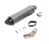 RORVECQ Para SUZUKI Para V-STROM 1000 1050 DL1050 DL 1000 2014-2020 2021 Silenciador De Escape Para Motocicleta Con Conexión Central DB Killer(Style D)