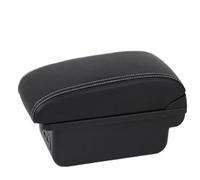 RORVECQ Para Toyota Para Aygo X 2021 2022 2023 2024 2025 Reposabrazos Central Interior Accesorios Retrofit Caja Almacenamiento(B3 Negro blanco 3USB)