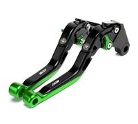 RORVECQ Para VOGE 800DSX DS800X Para Rally DSX 800 2025 Manetas De Freno Y Embrague Para Motocicleta Ajustables Plegables Extensibles(Negro verde)