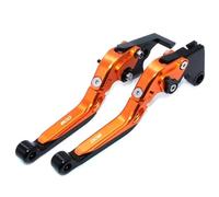 RORVECQ Para VOGE 800DSX DS800X Para Rally DSX 800 2025 Manetas De Freno Y Embrague Para Motocicleta Ajustables Plegables Extensibles(Naranja)