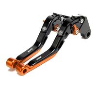 RORVECQ Para VOGE 800DSX DS800X Para Rally DSX 800 2025 Manetas De Freno Y Embrague Para Motocicleta Ajustables Plegables Extensibles(Naranja negra)