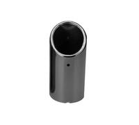 RORVECQ Para VW Para T&IGUAN 2 2019 2020 2021 1.4T Puntera De Escape Accesorio Coche(NEGRO,1 pieza)