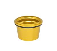 RORVECQ Para Y&amaha TMAX530 T MAX 530 T-MAX530 2012-2017 Cubierta La Punta Del Silenciador Del Tubo Escape Motocicleta De Aluminio CNC(Oro)