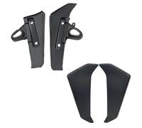 RORVECQ para Yamaha MT09 MT-09 2017-2020 Accesorios de Moto Protectores Laterales de Radiador Cubierta Carenado Interno Cubierta Lateral Radiador(Carbón,1 Juego)