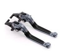 RORVECQ Para Yamaha Para NMAX 160/155/125 2015-presente Palanca De Embrague Palanca De Freno Palancas Extensibles Plegables Ajustables Accesorios De Motocicleta(Negro titanio)