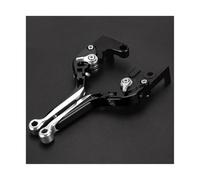 RORVECQ Para Yamaha Para TRACER 9/GT/900/900GT 2015-2020 Manetas De Freno Y Embrague Para Motocicleta Ajustables Plegables Extensibles(Negro Plata)