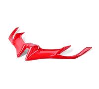 RORVECQ para Yamaha YZF R15 YZFR15 V3.0 2017-2020 Motocicleta Careta Frontal ABS Aletas aerodinámicas Guarda Inferior Cubierta Protectora(Rojo)