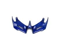 RORVECQ para Yamaha YZF-R3 YZF-R25 2014 2015 2016 2017 2018 Kit Deflector con Aletas Frontales De Carenado Cubierta De ala Protección Guardas(Azul)