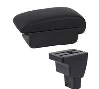 RORVECQ Piezas De Reequipamiento Interior Accesorios Para Coche Reposabrazos Para Hyundai I10 Compartimento Central De Almacenamiento Para Hyundai Para HB20(B2 línea negra 3USB)