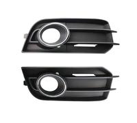 RORVECQ Rejilla Decorativa Para Faros Antiniebla Delanteros Color Negro Para A1 2010-2014 Con Orificio Para Tapa De Faros Antiniebla(Izquierda y derecha)