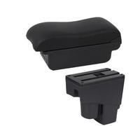 RORVECQ Reposabrazos Coche Para Fit Para Jazz 2002 2003 2004 2005 2006 2007 Caja Almacenamiento Accesorio Auto(B2 línea negra 3USB)