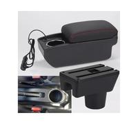 RORVECQ Reposabrazos Para Coche Caja De Almacenamiento Automática Accesorios Para Mitsubishi Para Attrage Para Mirage Para Space Star(A1 Carga rápida)
