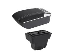 RORVECQ Reposabrazos Para Opel Para Astra J Compartimento Central De Almacenamiento Piezas De Repuesto Para Coche(B3 línea blanca SIN USB)